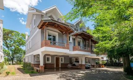 Casa em condomínio fechado com 3 quartos à venda na rua general rondon, --, vila assunção, porto alegre por r$ 2.950.000