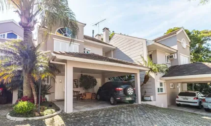 Casa em condomínio fechado com 3 quartos à venda na Avenida Coronel Marcos, --, Pedra Redonda, Porto Alegre por R$ 1.350.000