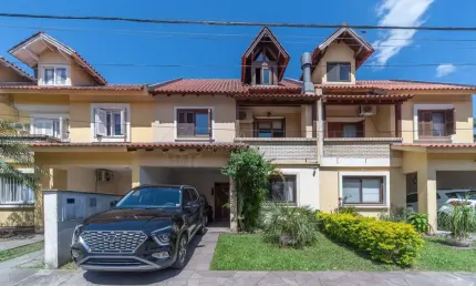 Casa em condomínio fechado com 3 quartos à venda na avenida da serraria, --, espírito santo, porto alegre por r$ 590.000