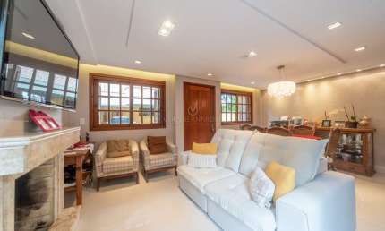 Casa em condomínio fechado com 3 quartos à venda na Avenida Coronel Marcos, --, Pedra Redonda, Porto Alegre por R$ 900.000