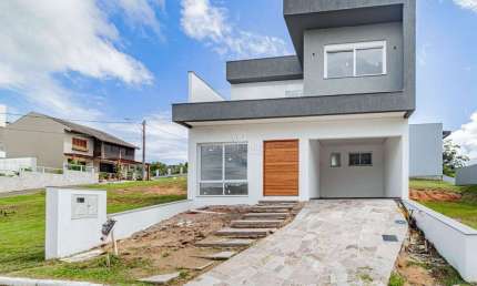 Casa em condomínio fechado com 3 quartos à venda na Avenida Altos do Santa Rita, --, Aberta dos Morros, Porto Alegre por R$ 640.000