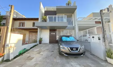 Casa em condomínio fechado com 3 quartos à venda na rua aldo sani, --, hípica, porto alegre por r$ 890.000