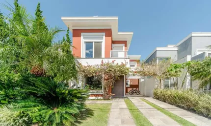 Casa em condomínio fechado com 4 quartos à venda na avenida juca batista, --, belém novo, porto alegre por r$ 1.750.000