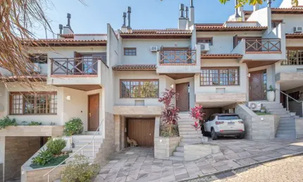 Casa em condomínio fechado com 4 quartos à venda na Rua Landel de Moura, --, Tristeza, Porto Alegre por R$ 1.000.000