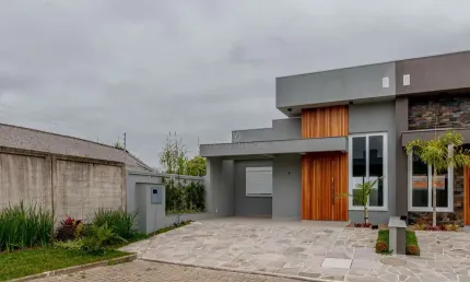 Casa em condomínio fechado com 3 quartos à venda na avenida juca batista, --, hípica, porto alegre por r$ 699.000