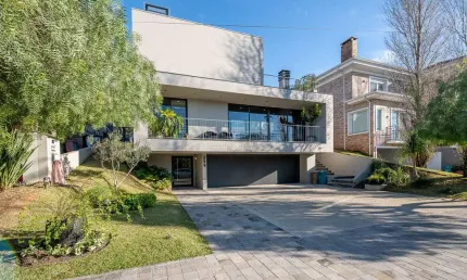 Casa em condomínio fechado com 4 quartos à venda na Estrada das Três Meninas, --, Vila Nova, Porto Alegre por R$ 3.590.000