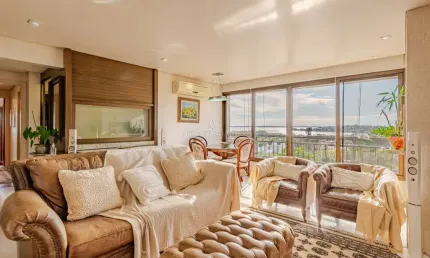 Apartamento com 3 quartos à venda na rua doutor mário totta, --, tristeza, porto alegre por r$ 1.350.000