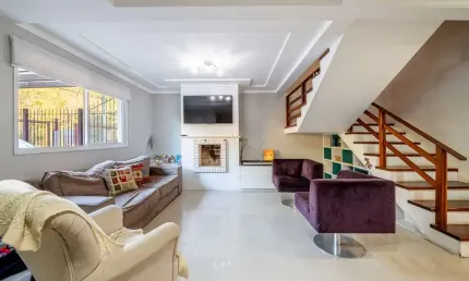 Casa com 3 quartos à venda na rua henrique anawate, --, guarujá, porto alegre por r$ 850.000