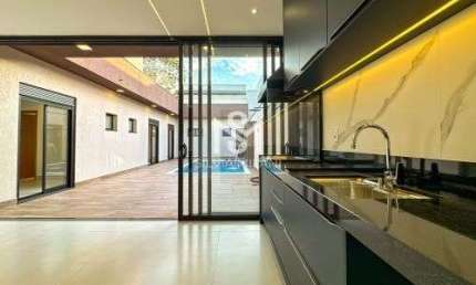 Condomínio Jardim Piemonte - Casa com 03 suítes, escritório e piscina no Condomínio Piemonte Indaiatuba