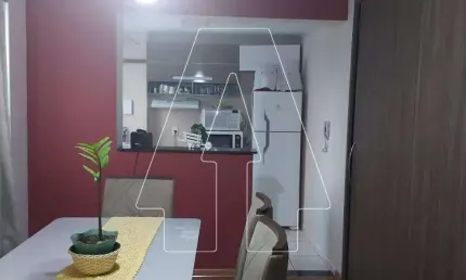 Apartamento no condomínio parque aloha em araçatuba/sp