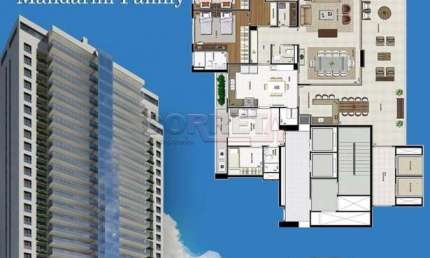 Apartamento no Residencial Diamante Mandarim em Araçatuba/SP