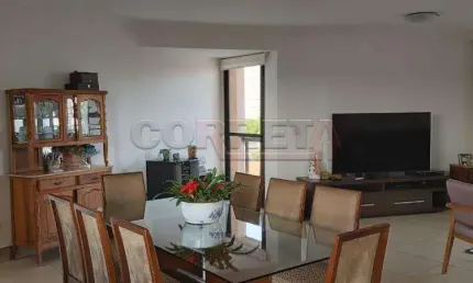 Apartamento no condomínio edifício cortina d`ampezzo em araçatuba/sp