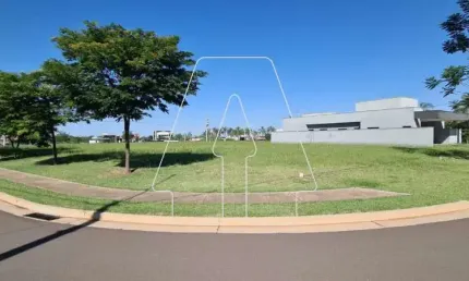 Terreno no condomínio alphaville ii em araçatuba/sp