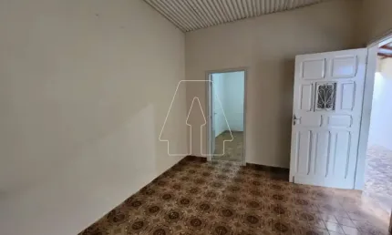 Casa com 2 quartos para alugar no Bairro das Bandeiras, Araçatuba 