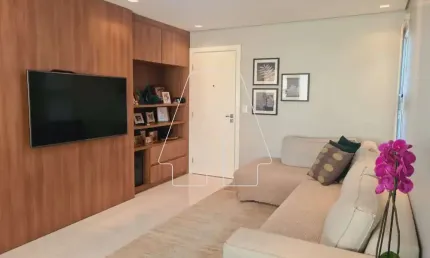 Apartamento no residencial isola di capri em araçatuba/sp