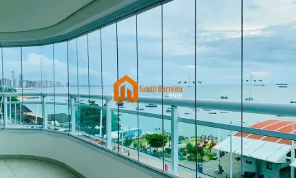 Apartamento com 3 quartos à venda na avenida beira mar, 4632, mucuripe, fortaleza por r$ 3.200.000