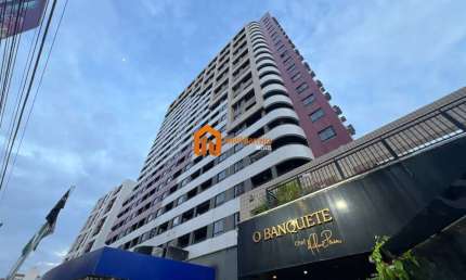 Flat com 1 quarto à venda na Avenida da Abolição, 3340, Meireles, Fortaleza por R$ 399.000