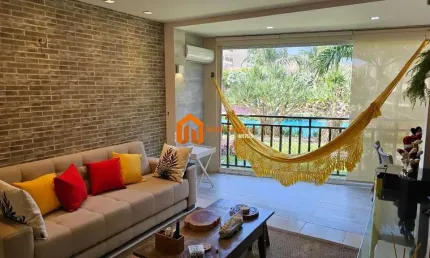 Apartamento com 2 quartos à venda na medusa, 1001, porto das dunas, aquiraz por r$ 870.000