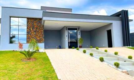 CASA TÉRREA À VENDA, CONDOMÍNIO RESIDENCIAL DOS LAGOS NA CIDADE DE ITUPEVA.