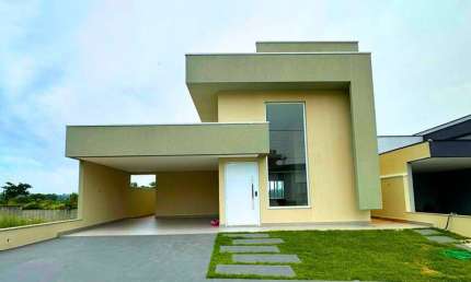 LINDA CASA TÉRREA À VENDA NO CONDOMÍNIO GRAN VILLE NA CIDADE DE ITUPEVA/SP