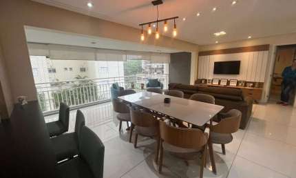 Lindo Apartamento de 126m2, com varanda gourmet na Mooca