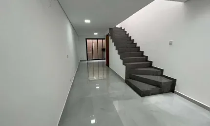 Casa Nova de 80m2 na Mooca - 2 dormitórios, 1 suíte, 2 vagas