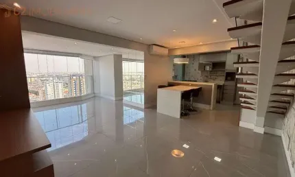 Apartamento Duplex com 4 Dormitórios, 3 Suítes, 3 Vagas e com 255M² em Vila Bertioga