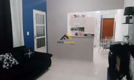Casa para Venda em Jacareí, Cidade Salvador, 2 dormitórios, 1 suíte