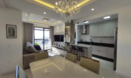 LINDO APTO DE 2 QUARTOS COM SUITE, ANDAR ALTO, VISTA MAR EM BARREIROS
