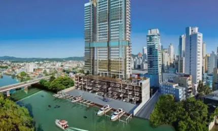 Excelente apartamento novo | 3 suítes com 3 vagas de garagem em balneário camboriú/sc - imobiliária áfrica