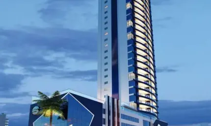 Excelente apartamento mobiliado | 3 suítes, 3 vagas de garagem na meia praia em itapema/sc - imobiliária áfrica