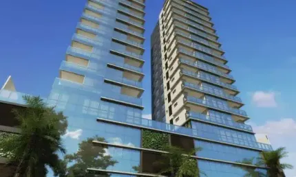 Em Construção | Excelente Apartamento 4 Suítes, 3 vagas de Garagem na Meia Praia em Itapema/SC - Imobiliária África