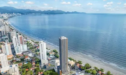 Em Construção | Excelente Apartamento 4 Suítes com 3 vagas de Garagem no Perequê em Porto Belo/SC - Imobiliária África