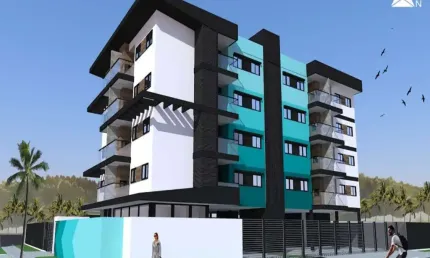 Pronto para morar, Praia Vila Eliana, Guaratuba PR. Apto. com 2 quartos, sendo 1 suíte, sala de estar/jantar, banheiro social, sacada com churrasq.