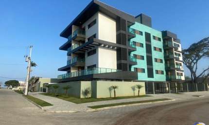 Pronto para morar, Praia Vila Eliana, Guaratuba PR. Apto. com 2 quartos, sendo 1 suíte, sala de estar/jantar, banheiro social, sacada com churrasq.