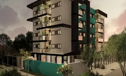Pronto para morar, Praia Vila Eliana, Guaratuba PR. Apto. com 2 quartos, sendo 1 suíte, sala de estar/jantar, banheiro social, sacada com churrasq.