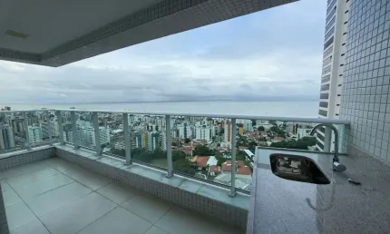 Apartamento Alto Padrão com vista para o Mar no Altiplano