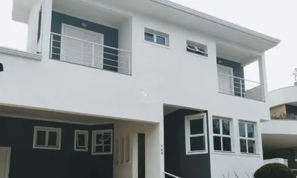 Casa em condomínio fechado com 3 quartos para alugar na alameda genebra, 149, nações, valinhos por r$ 7.500