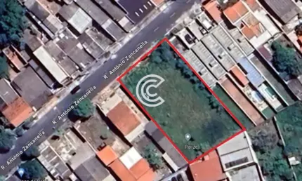 Terreno à venda na Rua Antônio Zancanella, 568, Cidade Satélite Íris, Campinas por R$ 630.000