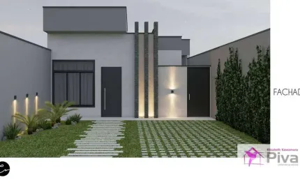 Casa com 3 dormitórios à venda, 91 m² por R$ 480.000,00 - Jardim Villagio São Pedro - Leme/SP