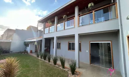 Sobrado com 3 dormitórios à venda, 220 m² por r$ 730.000,00 - jardim vista alegre - leme/sp