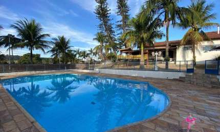 Chácara com 2 dormitórios à venda, 5000 m² por R$ 1.200.000 - Recanto da Colina - Leme/SP