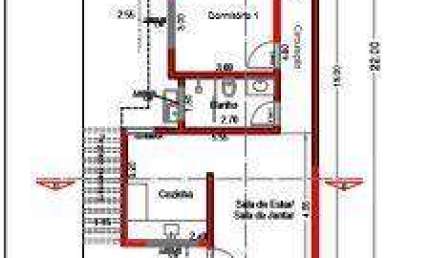 Casa com 2 dormitórios à venda, 58 m² por R$ 270.000 - Jardim residencial Santa Carolina - Leme/SP