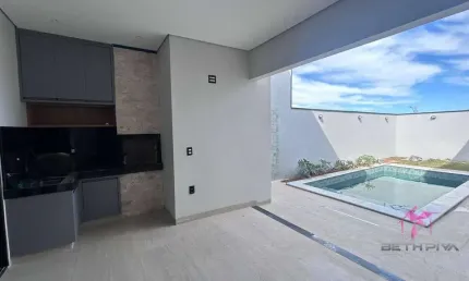 Casa condominio - residencial santa helena - leme sp - 2 suíte, com piscina -confortavél
