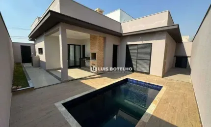 Casa térrea no Condomínio Soleil Piracicaba com 3 suítes e 4 vagas de garagem - R$ 1.200.000,00