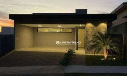 Casa com 3 dormitórios à venda, 205 m² por R$ 1.100.000,00 - Residencial Floratta Nações - Bauru/SP