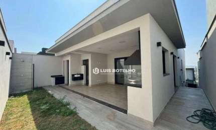 Casa térrea no Condomínio Soleil Piracicaba com 2 suítes e 4 vagas de garagem - R$ 1.170.000,00
