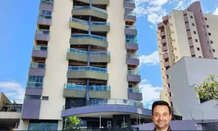 Apartamento para venda possui 143 metros quadrados com 3 quartos suítes repleto em armários