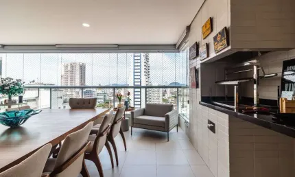 Apartamento com 3 dormitórios à venda, 167 m² por R$ 2.250.000,00 - Boqueirão - Santos/SP