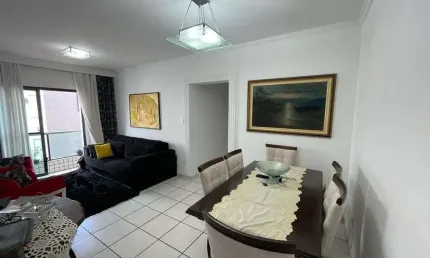 Apartamento com 3 dormitórios à venda, 82 m² por R$ 698.000,00 - Campo Grande - Santos/SP